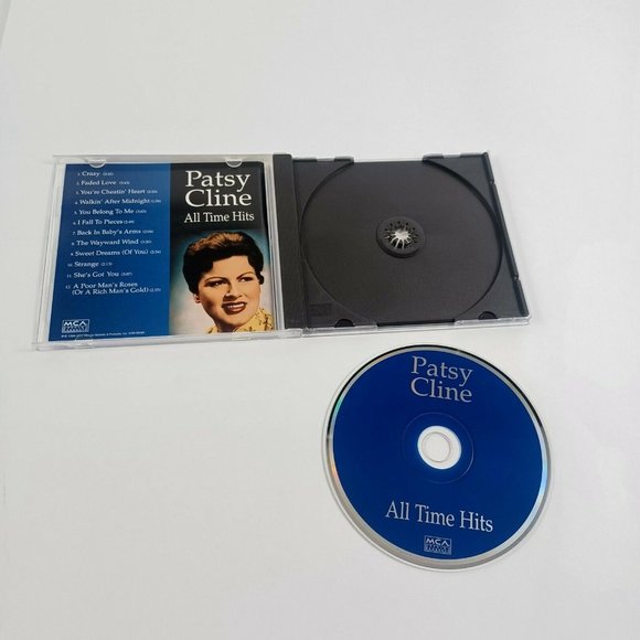 Patsy Cline All Time Hits -Country Vintage Throwbacks **MINOR WEAR - Picture 7 of 13